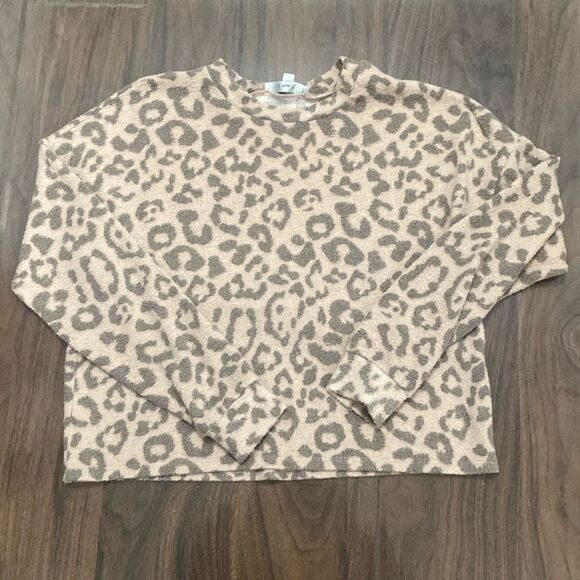 gaze Sweaters - gaze animals print fleece sweater